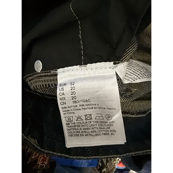 H&M Studio A/W 2024 Women’s 20 Dark Wash Jeans - Picture 8 of 8